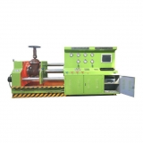 Valve test bench for hydraulic and air test